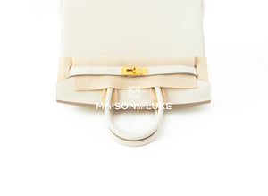 Hermes Hermes Birkin 25 Craie Togo Gold Hardware - view 7