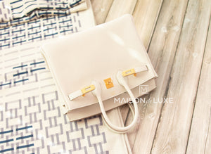 Hermes Hermes Birkin 25 Craie Togo Gold Hardware - view 2