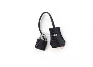 Hermes Hermes Birkin 20 Black Shiny Lizard Palladium Hardware - view 14