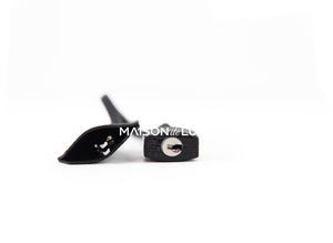 Hermes Hermes Birkin 25 Black Shiny Lizard Palladium Hardware - view 15