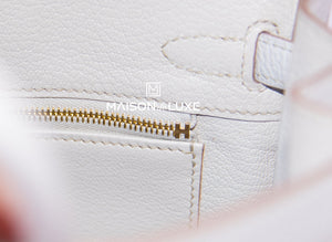 Hermes Hermes Beton Togo RGHW Birkin 25 Handbag - view 12
