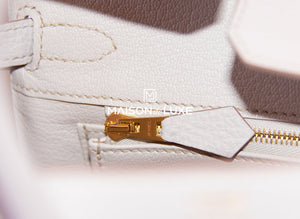 Hermes Hermes Beton Togo RGHW Birkin 25 Handbag - view 13