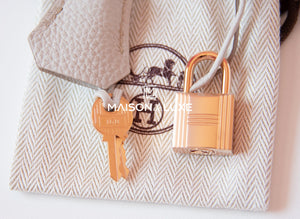 Hermes Hermes Beton Togo RGHW Birkin 25 Handbag - view 15