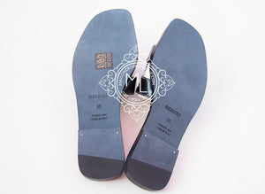 Hermes Hermes Womens Black Oran Sandal Slipper 36 Shoes - view 4