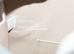 Hermes Hermes Neige Faubourg Birkin 20 White Matte Alligator Handbag - view 11