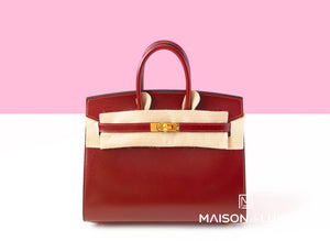 Hermes Hermes Birkin Sellier 25 Rouge H Box Calf - view 1