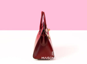 Hermes Hermes Birkin Sellier 25 Rouge H Box Calf - view 3