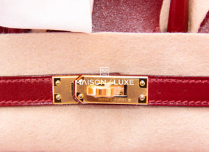 Hermes Hermes Birkin Sellier 25 Rouge H Box Calf - view 8