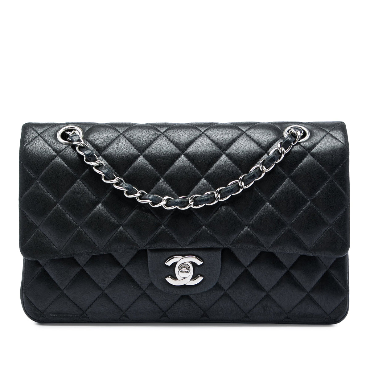 Chanel Classic Double Flap Bag Quilted Lambskin Medium