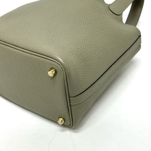 Hermes Picotin Lock Bag Clemence PM - view 4