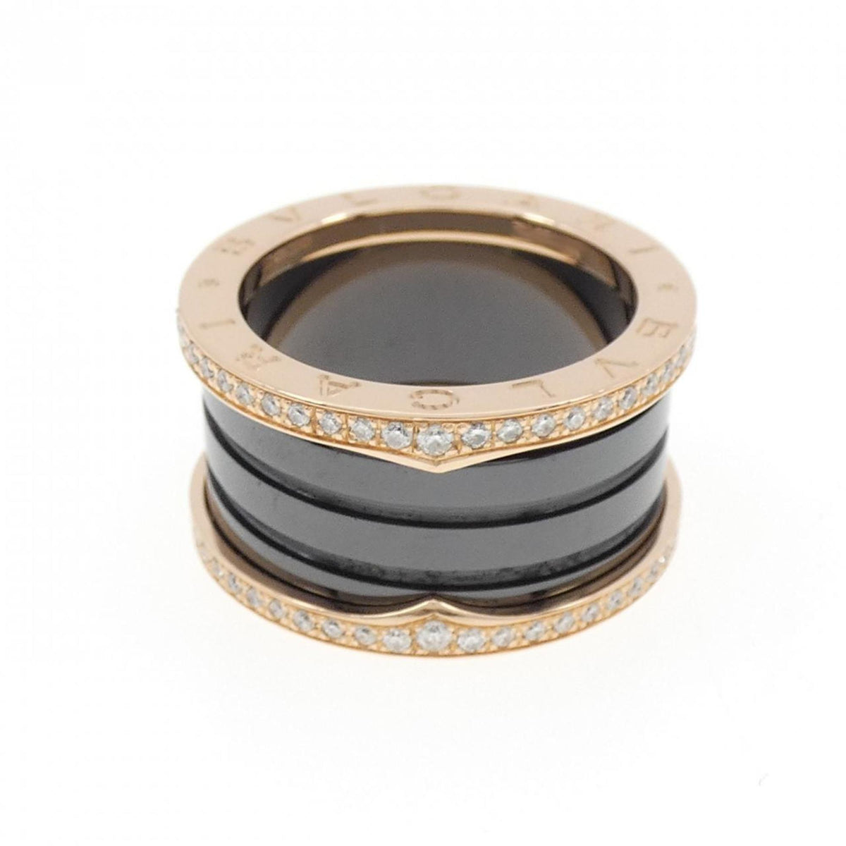 B.Zero1 Ring 18K Rose Gold and Ceramic