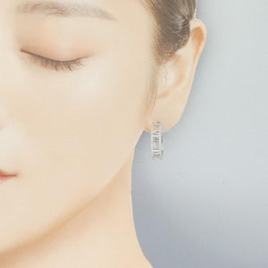 Tiffany & Co. Atlas Earrings White Gold - view 4