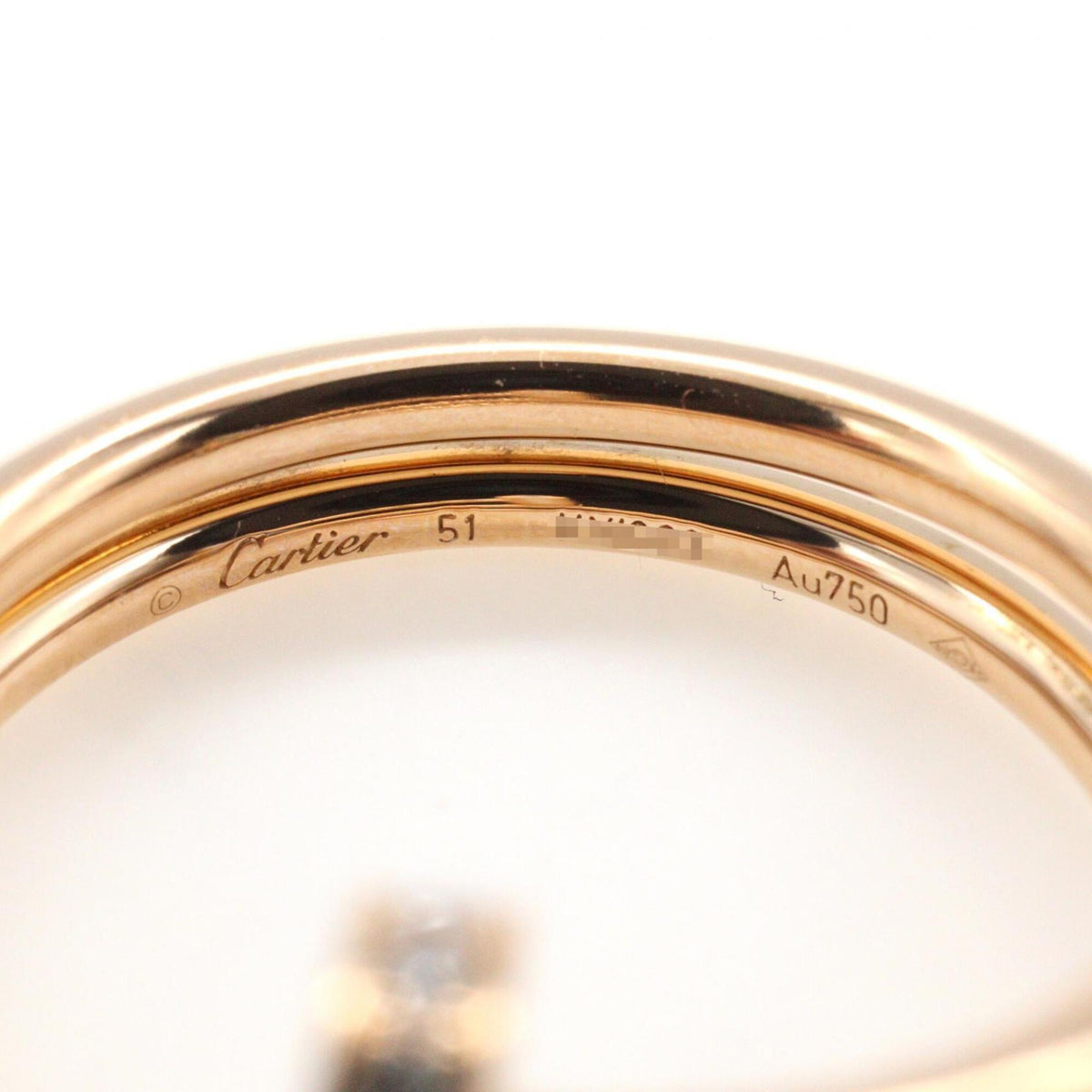 Cartier Juste un Clou Ring 18K Rose Gold with Diamond – view 4