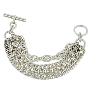 Hermes Chaine d'Ancre Bracelet Sterling Silver - view 1