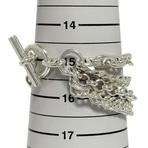 Hermes Chaine d'Ancre Bracelet Sterling Silver - view 8