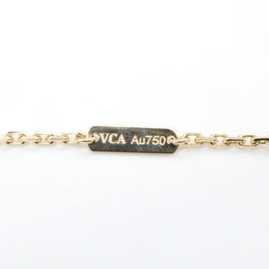 Van Cleef & Arpels Alhambra Pendant Necklace 18K Yellow Gold and Malachite - view 3
