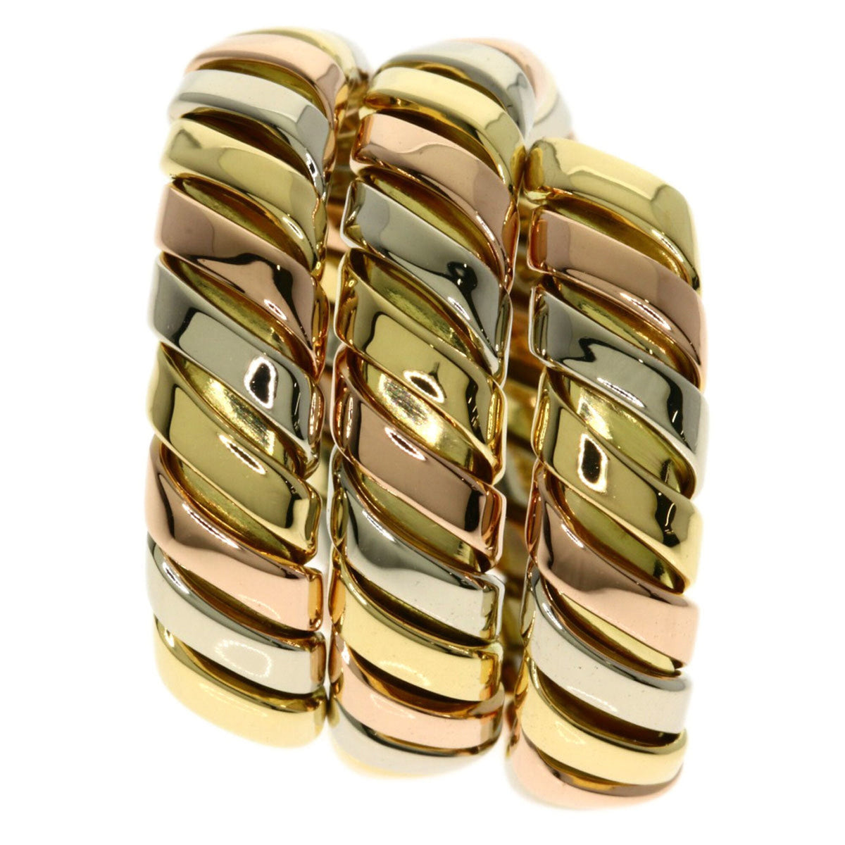 Ring 18K Tricolor Gold