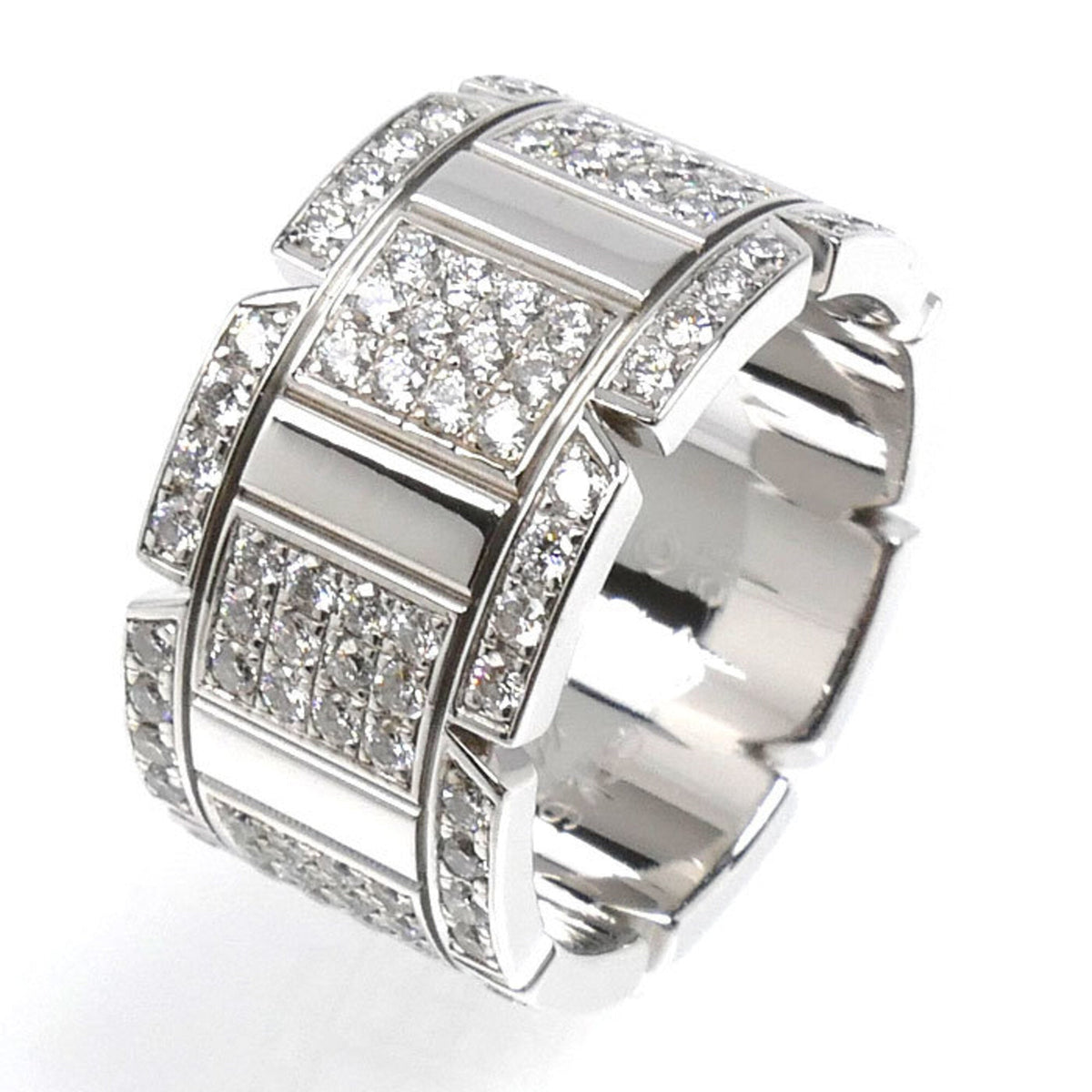 Cartier Ring 18K White Gold with Diamond – view 2