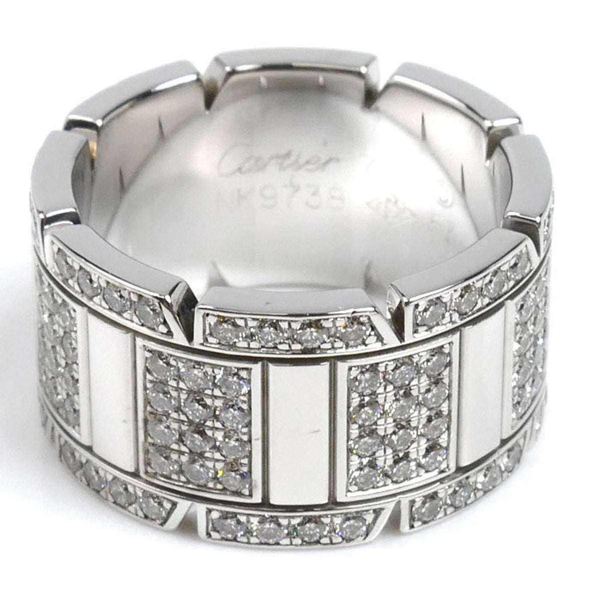 Cartier Ring 18K White Gold with Diamond – view 3