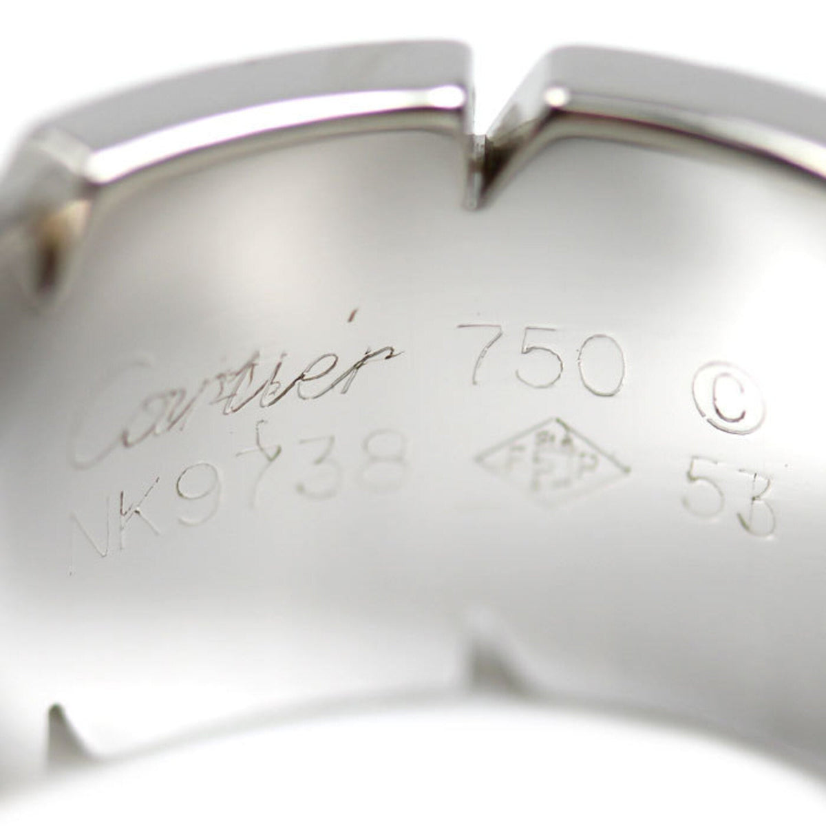 Cartier Ring 18K White Gold with Diamond – view 5