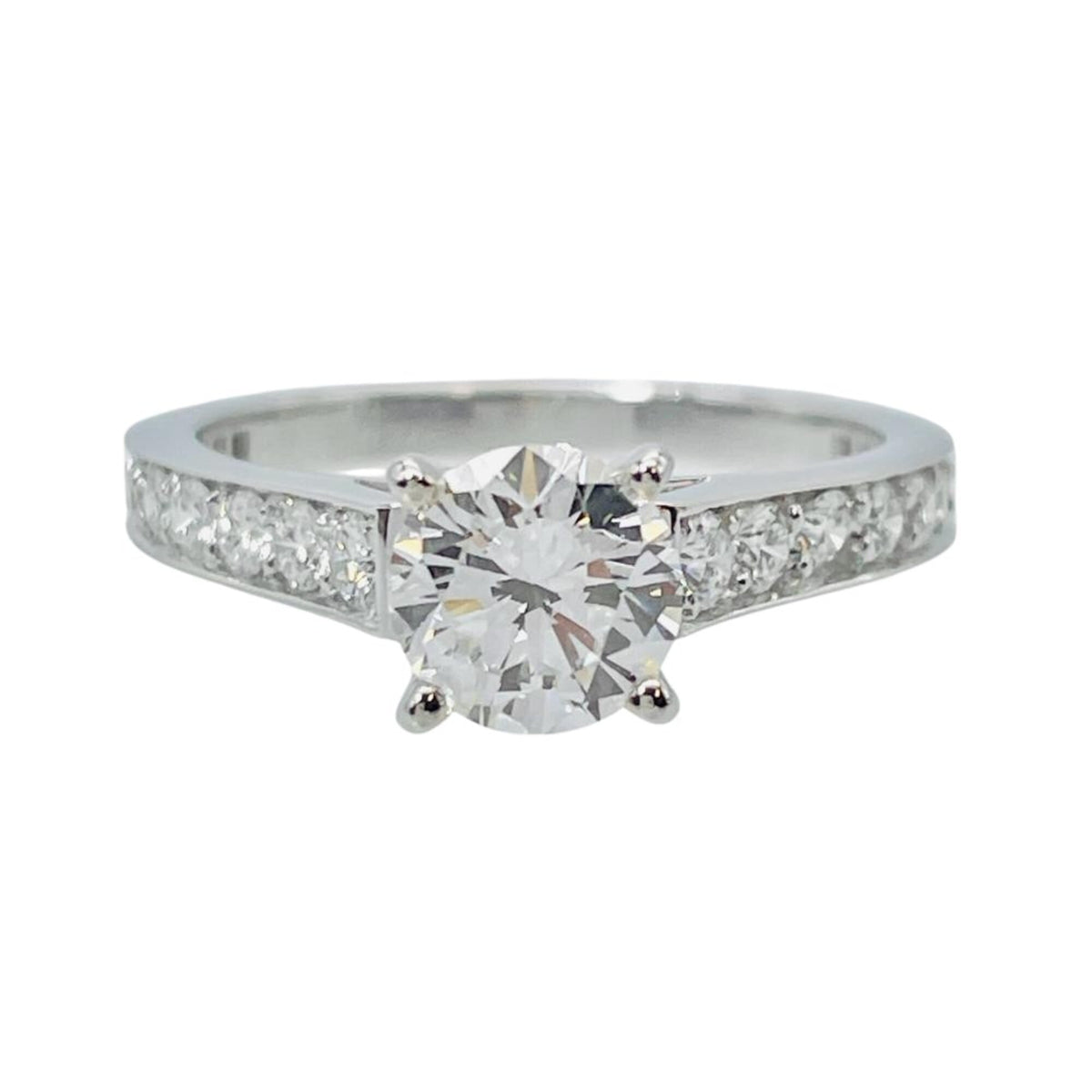 Cartier Ring Platinum with Diamond – view 2