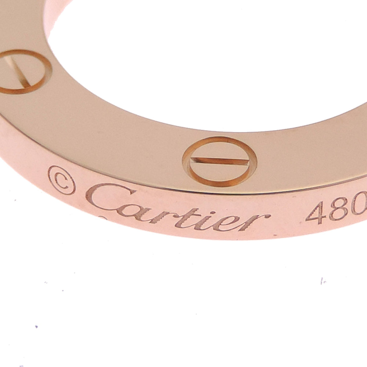 Cartier Love Circle Pendant Necklace 18K Rose Gold – view 4
