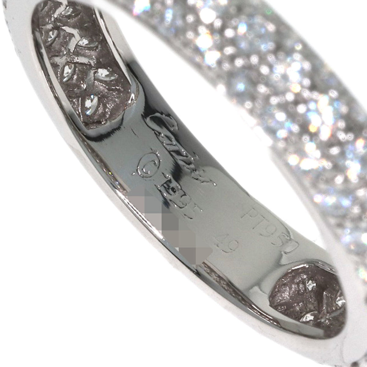 Cartier Band Ring Platinum – view 5