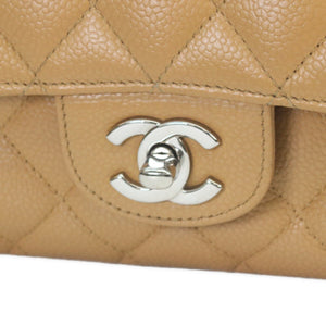 Chanel Classic Double Flap Bag Quilted Caviar Medium - view 6