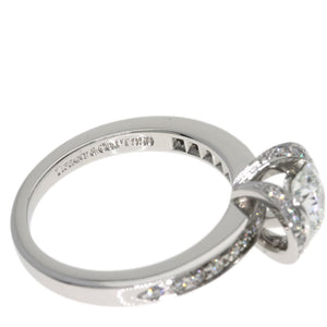 Tiffany & Co. Ribbon Ring Platinum with Diamond - view 5