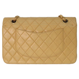 Chanel Vintage Classic Double Flap Bag Quilted Lambskin Medium - view 3
