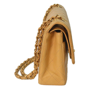 Chanel Vintage Classic Double Flap Bag Quilted Lambskin Medium - view 4