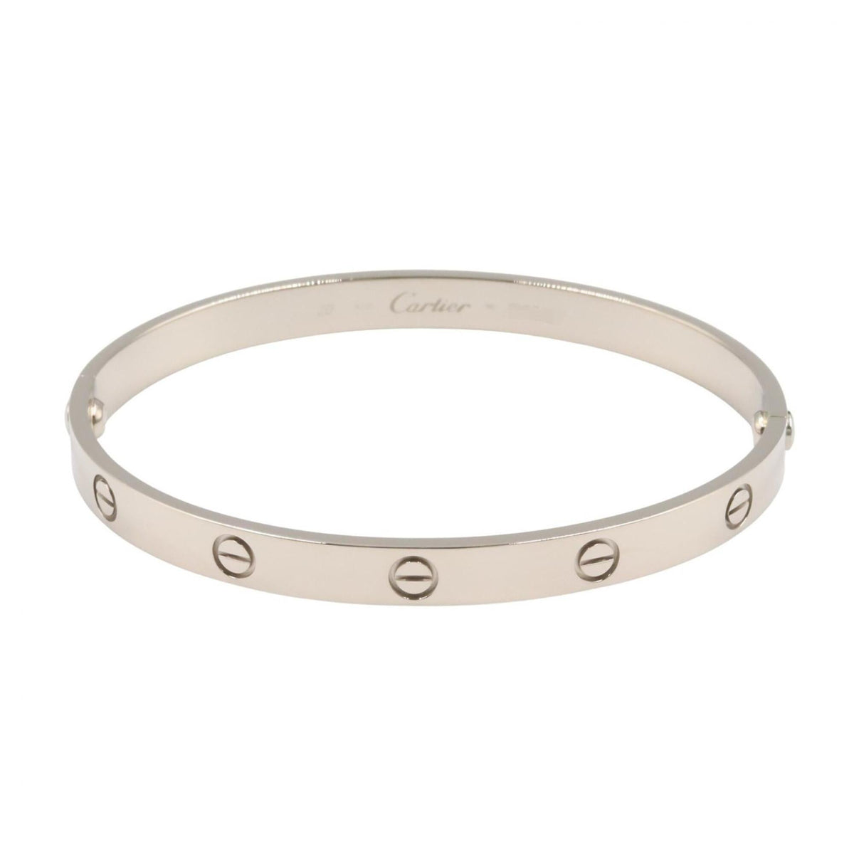 Cartier Charm Bracelet 18K White Gold
