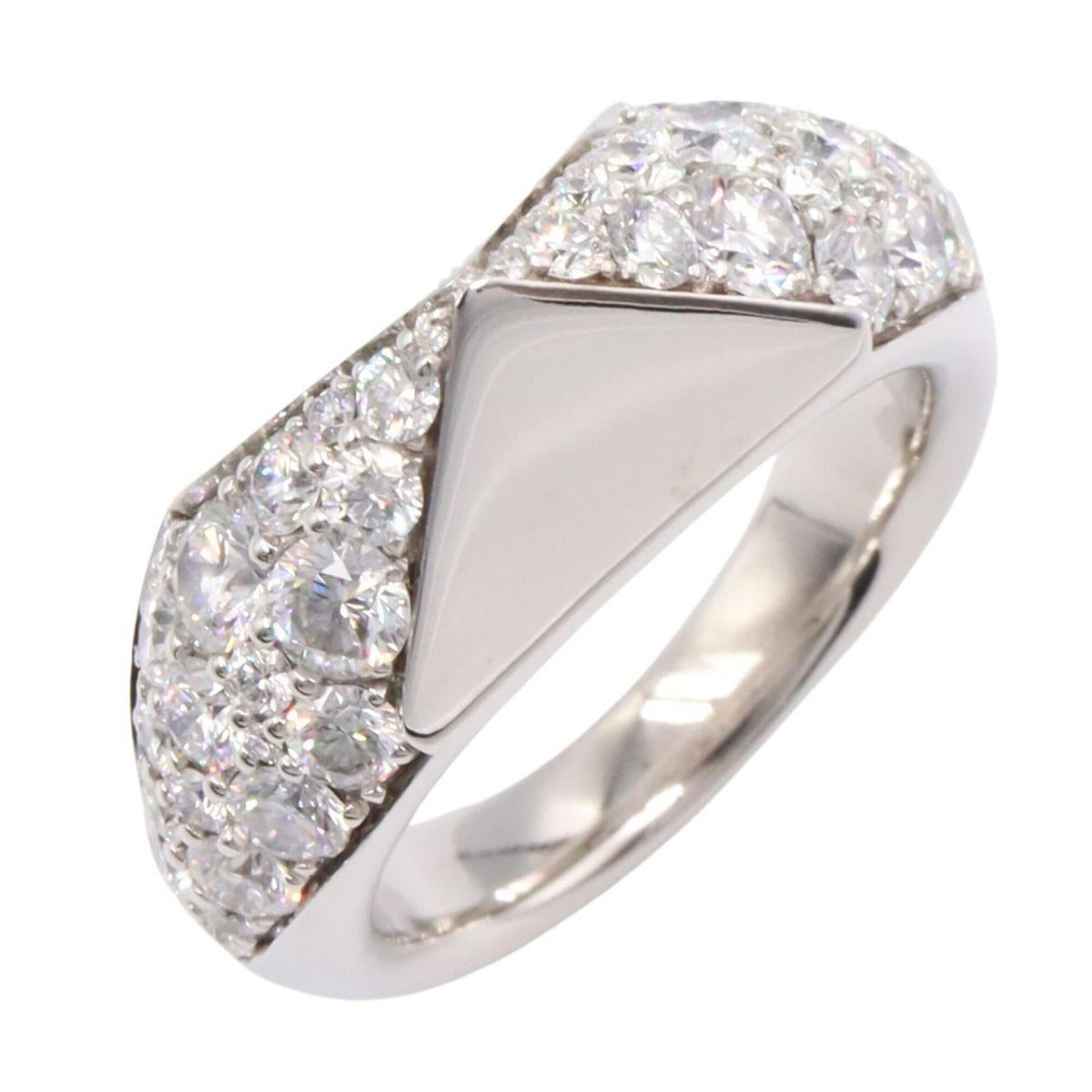 Signet Ring 18K White Gold