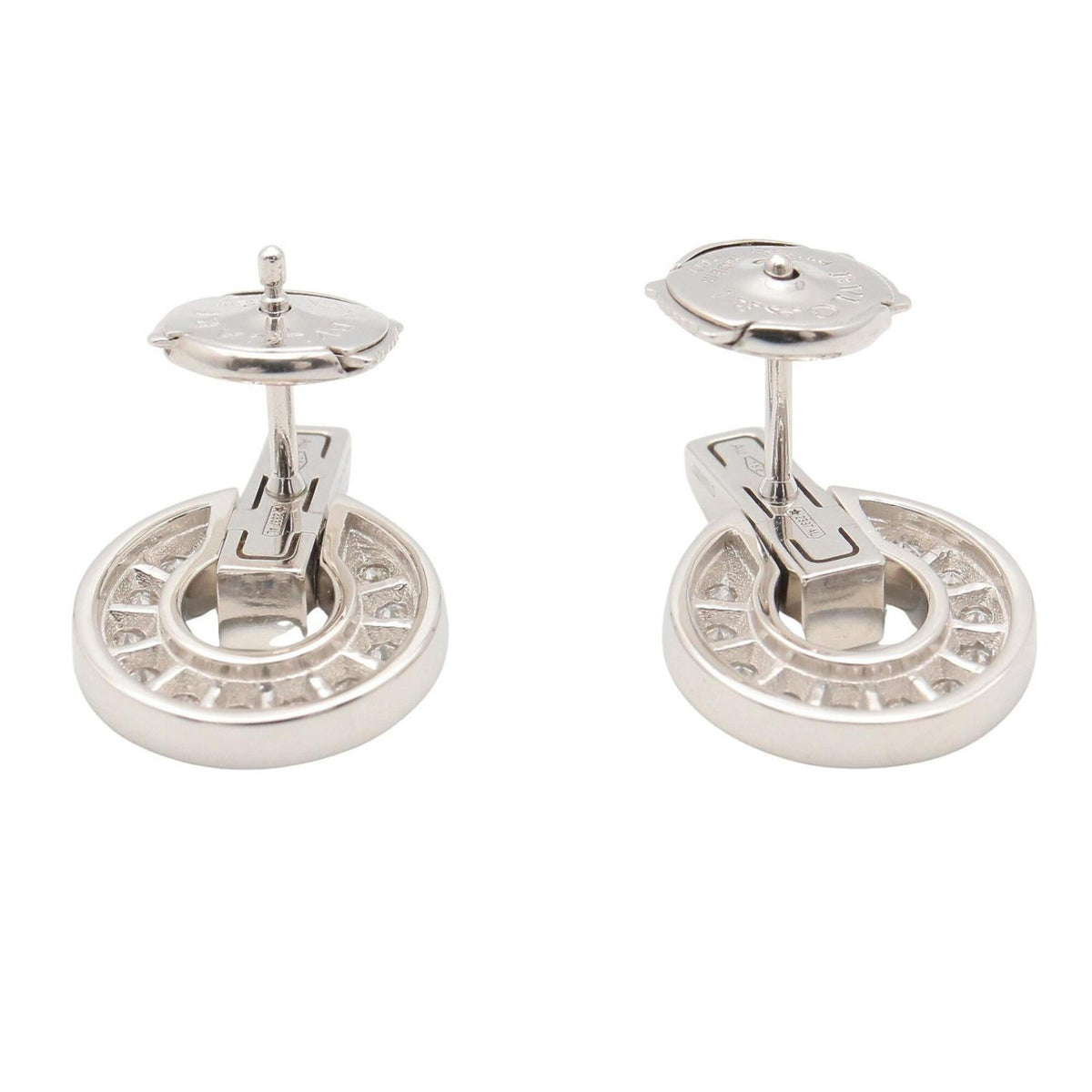 Earrings 18K White Gold