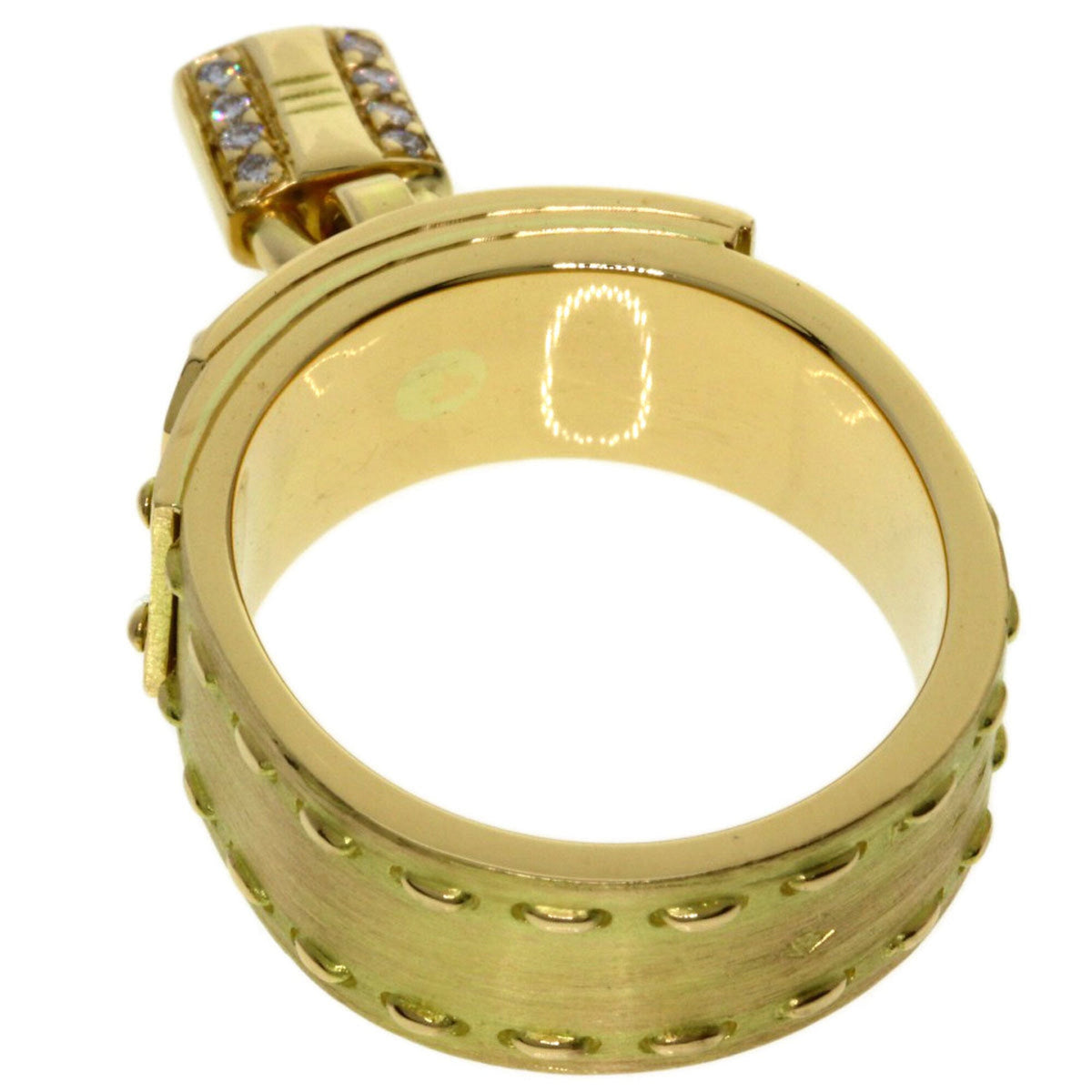 Kelly Ring 18K Yellow Gold with Diamond