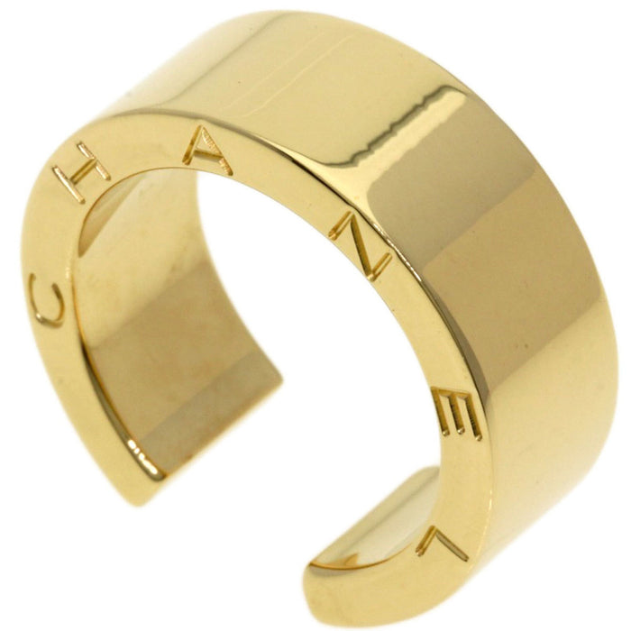 Chanel Signature Ring 18K Yellow Gold