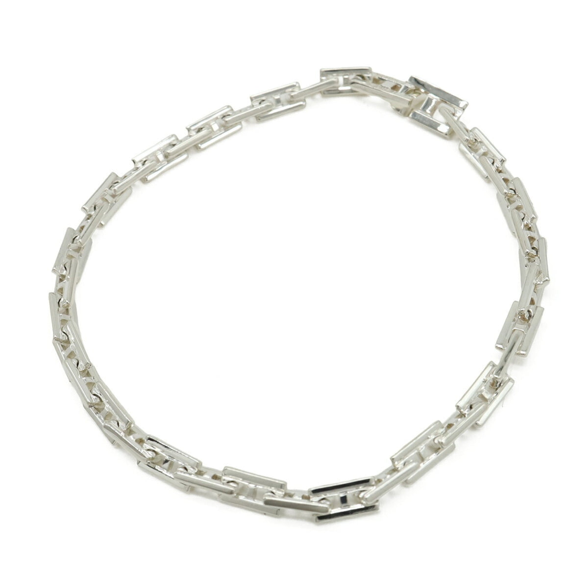Hermes Charm Bracelet Sterling Silver