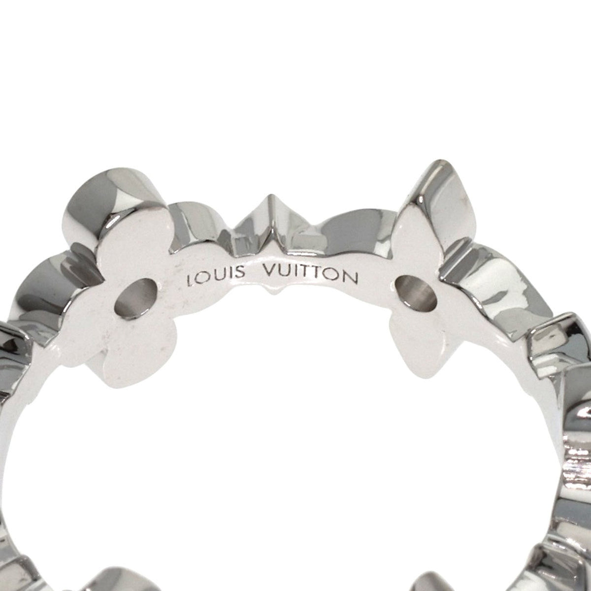 Louis Vuitton Band Ring 18K White Gold With Diamond – view 5