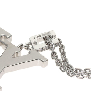 Louis Vuitton Pendant Necklace 18K White Gold with Diamond - view 5