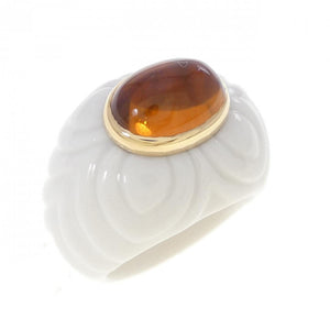 Bvlgari Chandra Ring 18K Yellow Gold with Citrine - view 1