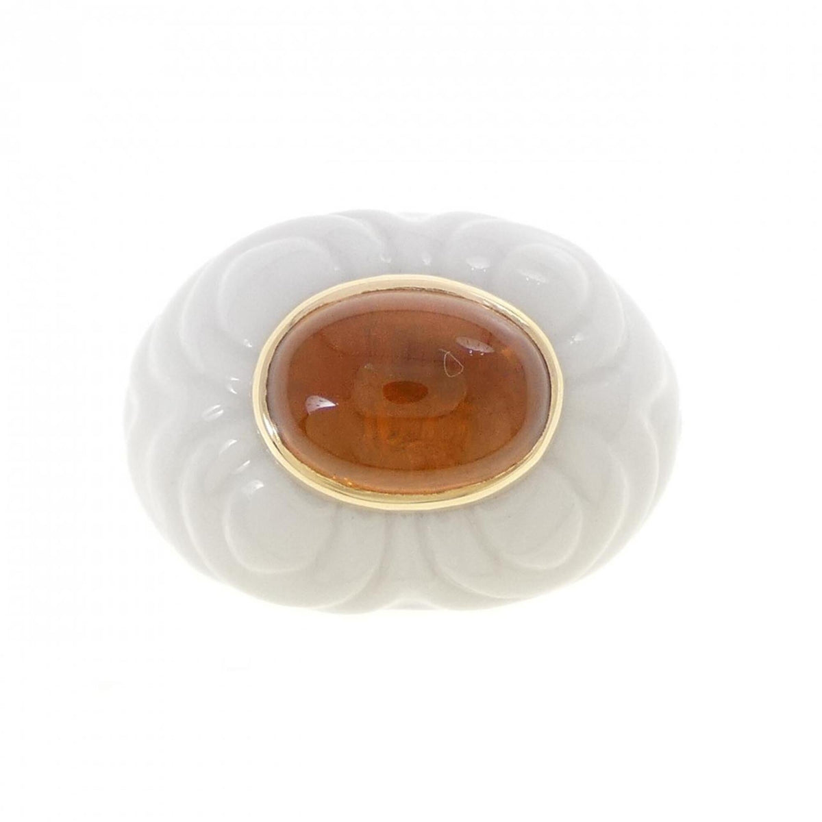 Chandra Ring 18K Yellow Gold with Citrine
