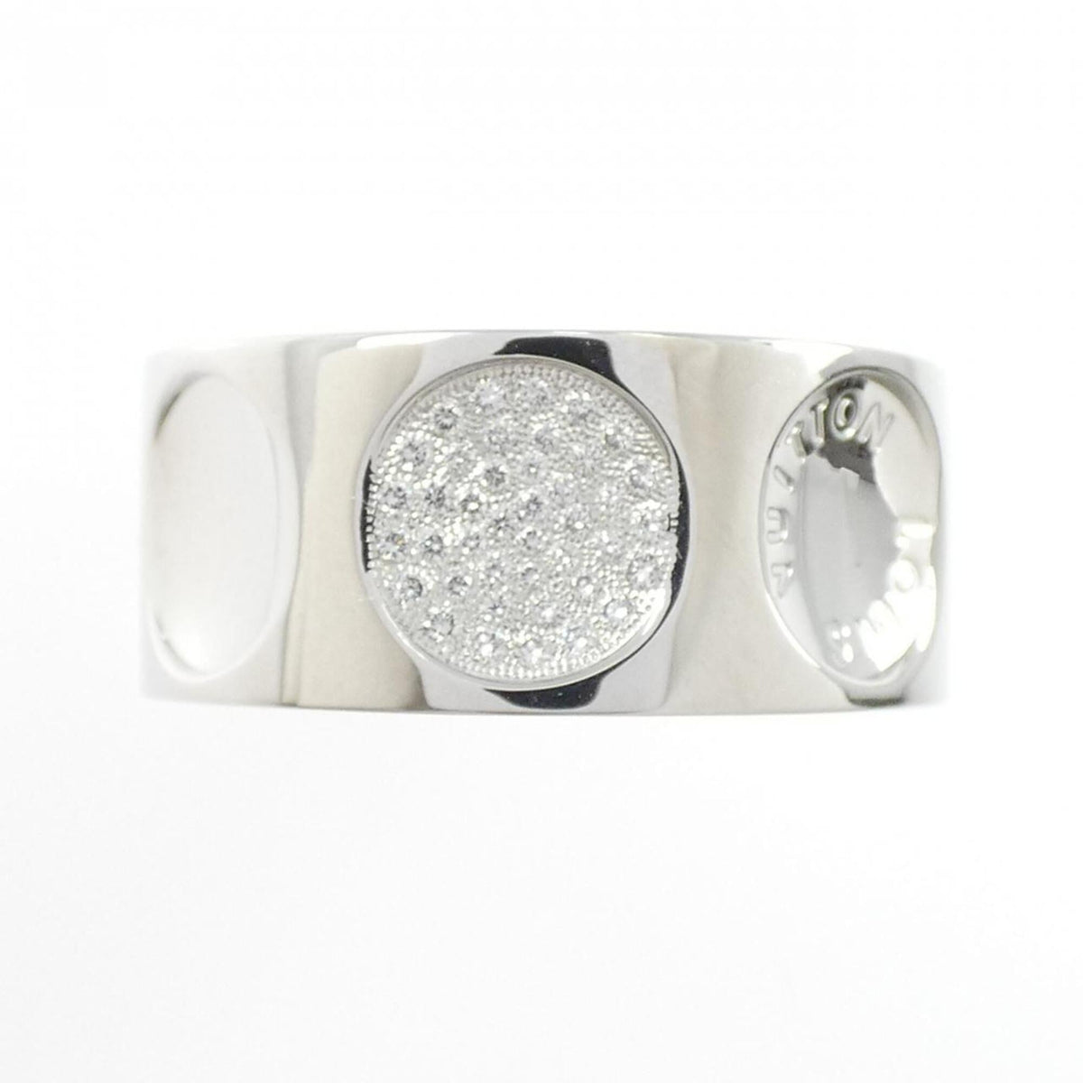 Petite Bague Empreinte Ring 18K White Gold