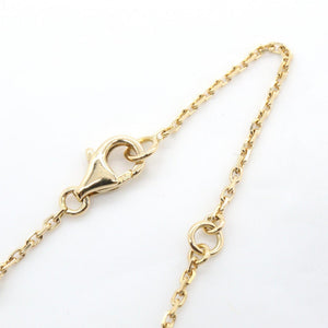 Van Cleef & Arpels Vintage Alhambra Pendant Necklace 18K Yellow Gold and Malachite - view 4