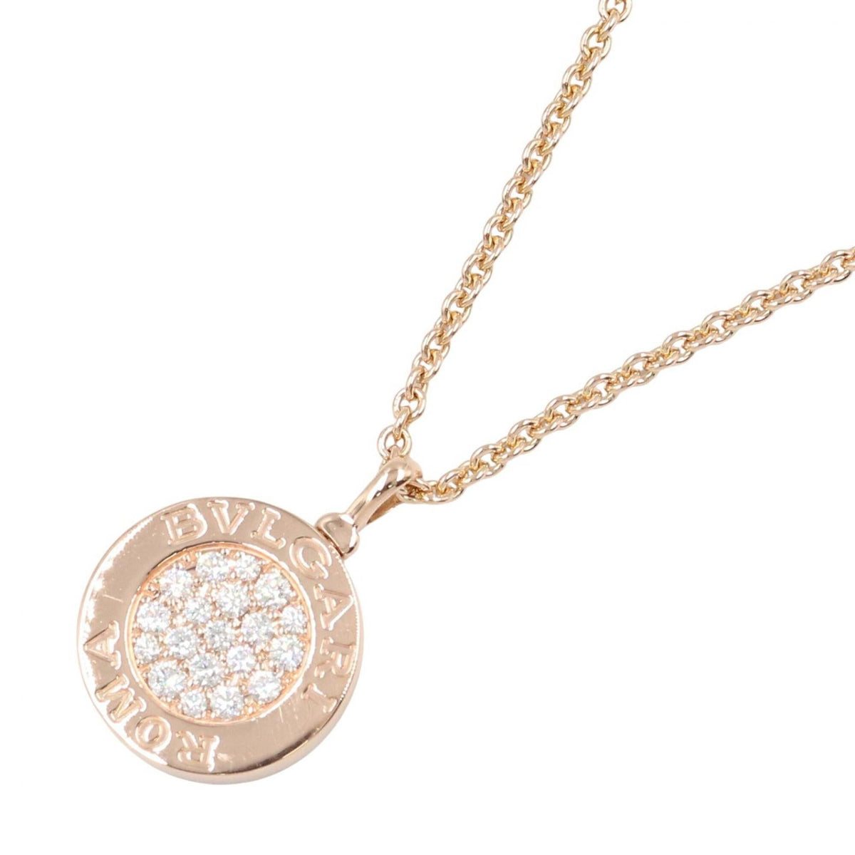 Pendant Necklace 18K Rose Gold
