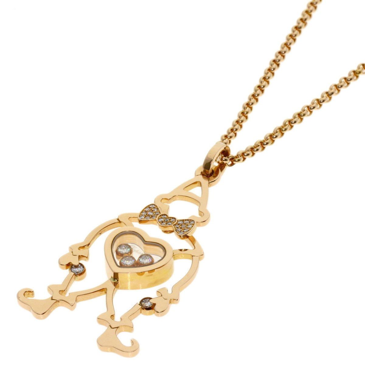 Pendant Necklace 18K Rose Gold