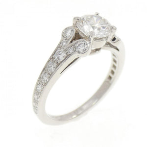 Cartier Ballerina Ring Platinum with Diamond - view 1