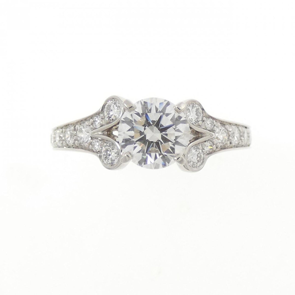 Cartier Ballerina Ring Platinum with Diamond – view 2