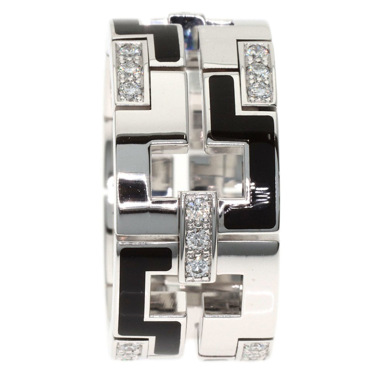 Cartier Dragon Padlock Ring 18K White Gold with Diamond – view 3