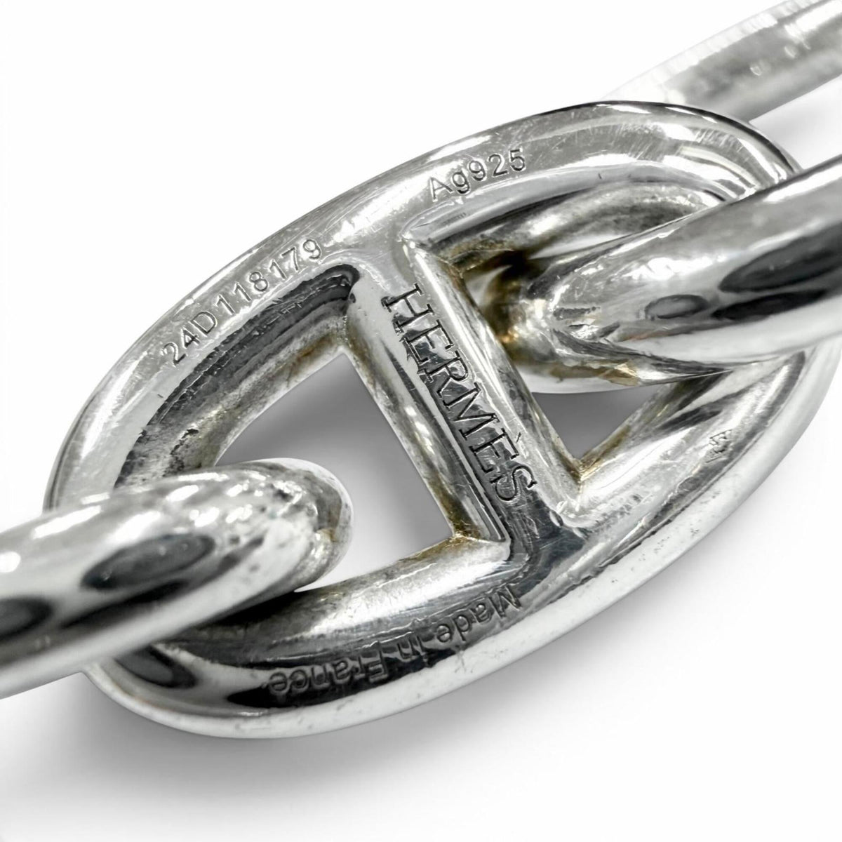 Chaine d'Ancre Pendant Necklace Sterling Silver Large