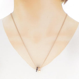 Cartier Pendant Necklace Ceramic and 18K Rose Gold with Diamond - view 6